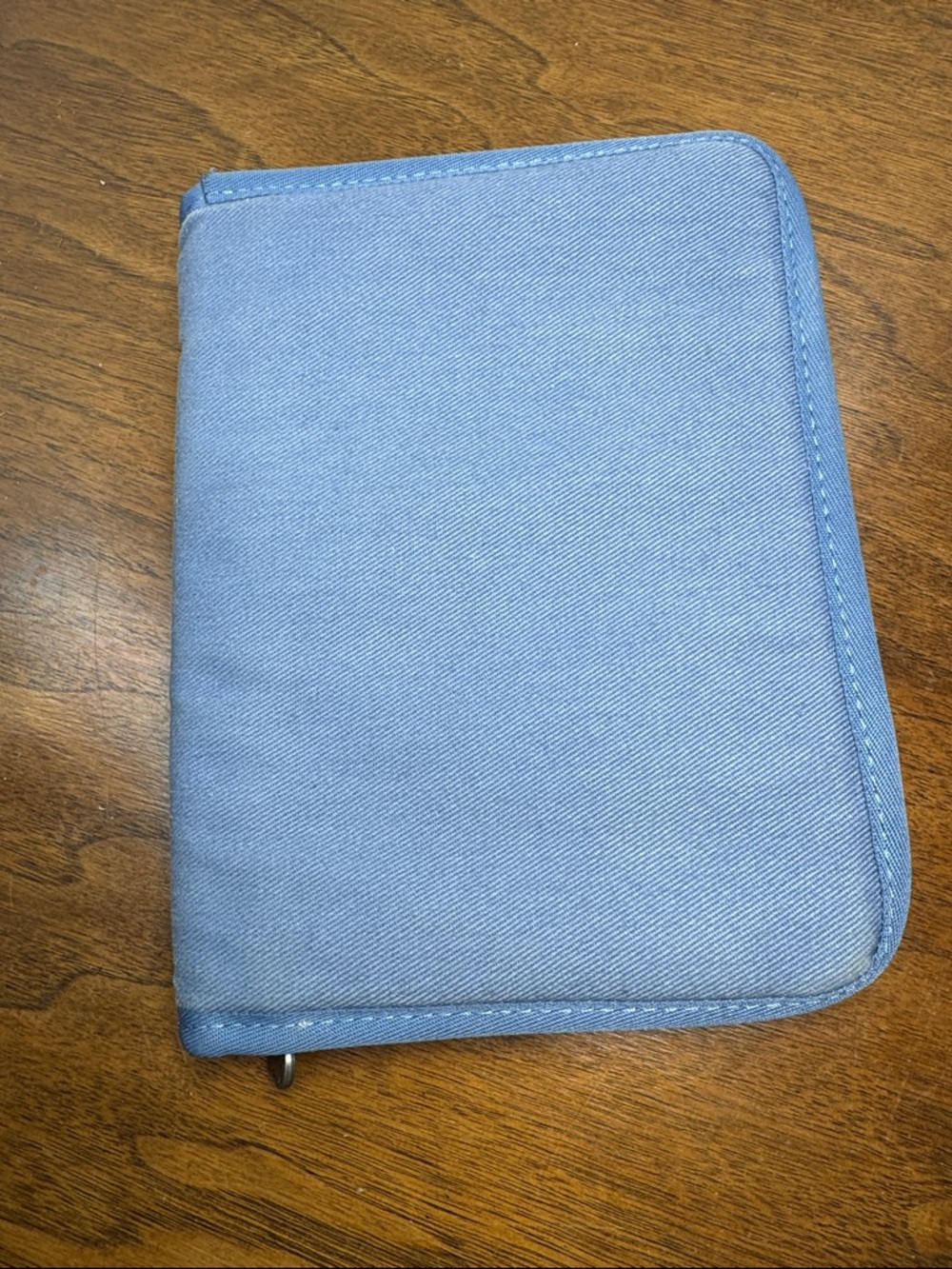 MochiThings Canvas Today Pouch for Weekly Planner Insert in SOLD OUT Indi Blue - Picture 4 of 16